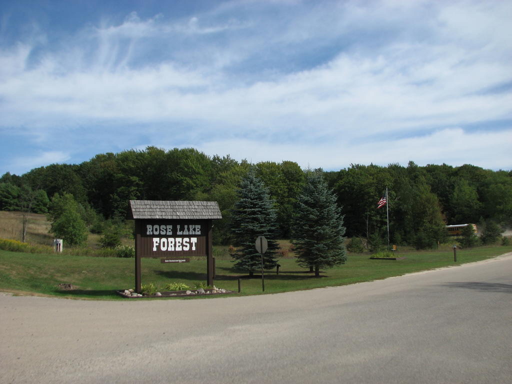 Entrance with School Bus