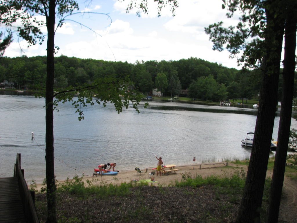 The Beach from the Stairs