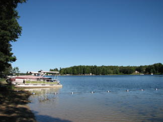 Rose Lake Forest Beach in Summer 2014